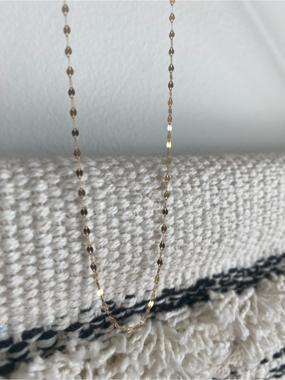 Linjer Shimmer Chain Necklace 14k gold - Picture 2 of 8